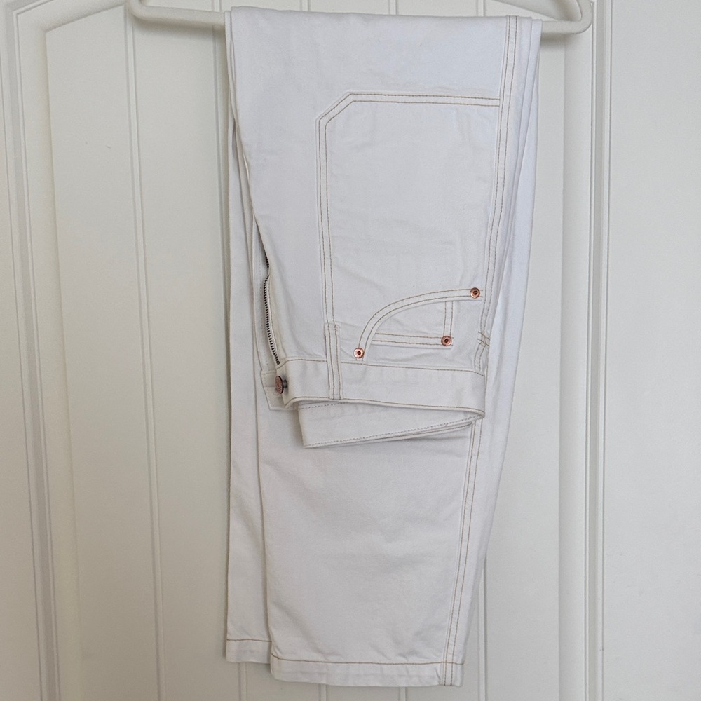 GAP high rise barrel leg jeans